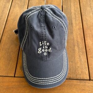 Life Is Good light blue Cap